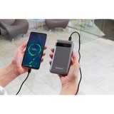 Intenso PD10000 Polímero de litio 10000 mAh Antracita, Banco de potencia antracita, 10000 mAh, Polímero de litio, Quick Charge 3.0, Antracita