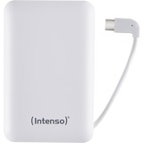 Intenso XC10000 Polímero de litio 10000 mAh Blanco, Banco de potencia blanco, 10000 mAh, Polímero de litio, Blanco