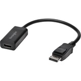 Kensington Adaptador de vídeo Display Port a HDMI 4K VP4000 DisplayPort 1.2, HDMI, Macho, Hembra, 3840 x 2160 Pixeles, 2160p