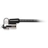 Kensington Candado con llave MicroSaver 2.0 para ordenadores portátiles, Seguridad negro, Kensington, Llave