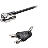 Kensington Candado con llave MicroSaver 2.0 para ordenadores portátiles, Seguridad negro, Kensington, Llave