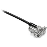 Kensington Candado con llave MicroSaver 2.0 para ordenadores portátiles, Seguridad negro, Kensington, Llave