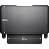 Kensington Soporte de sobremesa SmartFit, Almacenamiento de información negro, Negro, 76,2 cm (30"), 15,9 kg, 2,3 kg, 160 - 580 mm, 900 mm