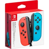 Nintendo Joy-Con Azul, Rojo Bluetooth Gamepad Analógico/Digital Nintendo Switch, Control por movimiento rojo neón/azul neón, Gamepad, Nintendo Switch, Cruceta, Analógico/Digital, Inalámbrico, Bluetooth