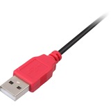 DeLOCK 2x USB2.0-A male / USB mini 5-pin cable USB 1 m USB A Mini-USB B Negro, Cable Y negro/Rojo, 1 m, USB A, Mini-USB B, Macho/Macho, Negro