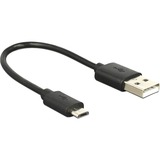 DeLOCK 62784 convertidor de audio Negro, Adaptador negro, Micro-USB B, 16 / 20 / 24 bit, 32 / 44.1 / 48 / 88.2 / 96 kHz