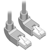 DeLOCK 83513 cable de red Gris 0,5 m Cat6a S/FTP (S-STP) gris, 0,5 m, Cat6a, S/FTP (S-STP), RJ-45, RJ-45