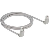 DeLOCK 83523 cable de red Gris 2 m Cat6a S/FTP (S-STP) gris, 2 m, Cat6a, S/FTP (S-STP), RJ-45, RJ-45