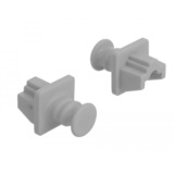 DeLOCK 86508 tapón antipolvo para puerto 10 pieza(s) RJ-45, Tapa protectora gris, RJ-45, Plástico, Gris, Conmutador (dispositivo de red), 18 mm, 21 mm