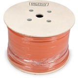 Digitus Cable de instalación de par trenzado CAT 7 S-FTP, AWG 23/1 naranja, AWG 23/1, 1000 m, Cat7, S/FTP (S-STP)