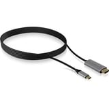 ICY BOX IB-CB020-C cable HDMI 1,8 m HDMI tipo A (Estándar) Negro, Plata negro, 1,8 m, HDMI tipo A (Estándar), 3840 x 2160 Pixeles, Negro, Plata