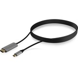ICY BOX IB-CB020-C cable HDMI 1,8 m HDMI tipo A (Estándar) Negro, Plata negro, 1,8 m, HDMI tipo A (Estándar), 3840 x 2160 Pixeles, Negro, Plata