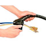 Lindy 40581 presilla Negro 1 pieza(s), Guía para cable negro, Negro, 5000 mm, 1 pieza(s)