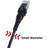Patchsee TP-6A-U/10 cable de red Negro 3,1 m Cat6a U/UTP (UTP) negro, 3,1 m, Cat6a, U/UTP (UTP), RJ-45, RJ-45