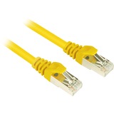 Sharkoon 1.5m Cat.6 S/FTP cable de red Amarillo 1,5 m Cat6 S/FTP (S-STP) amarillo, 1,5 m, Cat6, S/FTP (S-STP), RJ-45, RJ-45