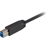 Sharkoon 2m, USB3.0-A/USB3.0-B cable USB USB 3.2 Gen 1 (3.1 Gen 1) USB A USB B Negro negro, USB3.0-A/USB3.0-B, 2 m, USB A, USB B, USB 3.2 Gen 1 (3.1 Gen 1), Macho/Macho, Negro