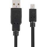 Sharkoon 4044951015559 cable USB 0,5 m USB 2.0 USB A Mini-USB B Negro negro, 0,5 m, USB A, Mini-USB B, USB 2.0, Macho/Macho, Negro