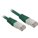 Sharkoon CAT.5e Network Cable RJ45 green 0.5 m 0.5m Verde cable de red verde, 0,5 m, RJ-45, RJ-45, Verde, Minorista