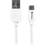Sharkoon Cable USB 2.0, conector USB-A > conector USB-C blanco