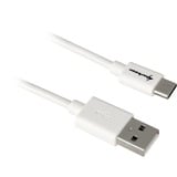 Sharkoon Cable USB 2.0, conector USB-A > conector USB-C blanco
