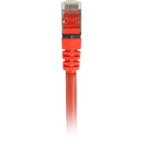 Sharkoon Cable patch SFTP, RJ-45, con cable base Cat.7a rojo