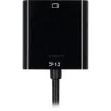 Sharkoon Convertidor DisplayPort 1.2 > DVI24+1, Cable negro