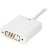 Sharkoon Convertidor DisplayPort 1.2 > DVI24+1, Cable blanco