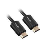 Sharkoon HDMI/HDMI 4K, 10m cable HDMI HDMI tipo A (Estándar) Negro negro, 10m, 10 m, HDMI tipo A (Estándar), HDMI tipo A (Estándar), 3D, Canal de retorno de audio (ARC), Negro