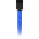 Sharkoon SATA 3 cable de SATA 0,3 m SATA 7-pin Negro, Azul azul, 0,3 m, SATA III, SATA 7-pin, SATA 7-pin, Macho/Macho, Negro, Azul