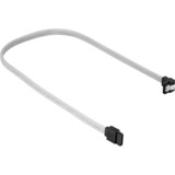 Sharkoon SATA 3 cable de SATA 0,45 m SATA 7-pin Negro, Blanco blanco, 0,45 m, SATA III, SATA 7-pin, SATA 7-pin, Macho/Macho, Negro, Blanco