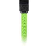 Sharkoon SATA 3 cable de SATA 0,6 m SATA 7-pin Negro, Verde verde, 0,6 m, SATA III, SATA 7-pin, SATA 7-pin, Macho/Macho, Negro, Verde