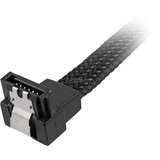 Sharkoon SATA 3 cable de SATA 1 m SATA 7-pin Negro negro, 1 m, SATA III, SATA 7-pin, SATA 7-pin, Macho/Macho, Negro