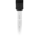 Sharkoon Sata 3 cable de SATA 0,6 m SATA 7-pin Negro, Blanco blanco, 0,6 m, SATA III, SATA 7-pin, SATA 7-pin, Macho/Macho, Negro, Blanco