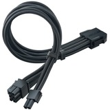 SilverStone Cable de extensión PCIe SST-PP07E-PCIB, Cable alargador negro