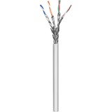 goobay 96094 cable de red Gris 100 m Cat6a S/FTP (S-STP) gris, 100 m, Cat6a, S/FTP (S-STP)