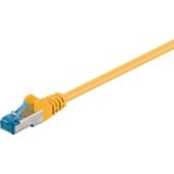 goobay Cable de parche RJ-45 Cat.6a S/FTP amarillo