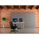 Kensington Reposapiés SmartFit SoleMate Plus - Gris gris/Negro, Negro, Gris, 0 - 20°, 45 cm, 35 cm, 8,89 cm, 12,7 cm