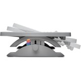 Kensington Reposapiés ergonómico SmartFit SoleMate Pro Gris, 0 - 18°, 9 cm, 12 cm, 2,65 kg, Taiwán