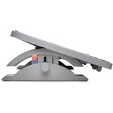 Kensington Reposapiés ergonómico SmartFit SoleMate Pro Elite gris, Gris, 0 - 18°, 9 cm, 12 cm, 2,3 kg, Taiwán