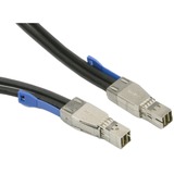 Supermicro CBL-SAST-0573-01, Cable negro