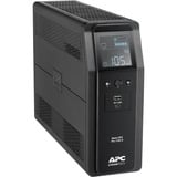 APC BACK UPS PRO BR 1200VA sistema de alimentación ininterrumpida (UPS) Línea interactiva 1,2 kVA 720 W 8 salidas AC negro, Línea interactiva, 1,2 kVA, 720 W, Seno, C13 acoplador, 8 salidas AC