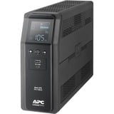 APC BACK UPS PRO BR 1200VA sistema de alimentación ininterrumpida (UPS) Línea interactiva 1,2 kVA 720 W 8 salidas AC negro, Línea interactiva, 1,2 kVA, 720 W, Seno, C13 acoplador, 8 salidas AC