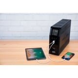 APC BACK UPS PRO BR 1200VA sistema de alimentación ininterrumpida (UPS) Línea interactiva 1,2 kVA 720 W 8 salidas AC negro, Línea interactiva, 1,2 kVA, 720 W, Seno, C13 acoplador, 8 salidas AC