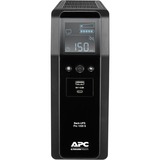 APC BR1600SI sistema de alimentación ininterrumpida (UPS) Línea interactiva 1,6 kVA 960 W 8 salidas AC negro, Línea interactiva, 1,6 kVA, 960 W, Seno, 176 V, 294 V