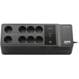 APC Back-UPS 650VA 230V 1 USB charging port - (Offline-) USV sistema de alimentación ininterrumpida (UPS) En espera (Fuera de línea) o Standby (Offline) 0,65 kVA 400 W 8 salidas AC negro, En espera (Fuera de línea) o Standby (Offline), 0,65 kVA, 400 W, Seno, 180 V, 226 V