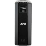 APC Back-UPS Pro sistema de alimentación ininterrumpida (UPS) Línea interactiva 1,2 kVA 720 W negro, Línea interactiva, 1,2 kVA, 720 W, Seno, 156 V, 300 V, Minorista