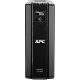 APC Back-UPS Pro sistema de alimentación ininterrumpida (UPS) Línea interactiva 1,5 kVA 865 W 6 salidas AC negro, Línea interactiva, 1,5 kVA, 865 W, Seno, 156 V, 300 V, Minorista