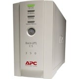 APC Back-UPS sistema de alimentación ininterrumpida (UPS) En espera (Fuera de línea) o Standby (Offline) 0,35 kVA 210 W 4 salidas AC beige, En espera (Fuera de línea) o Standby (Offline), 0,35 kVA, 210 W, 180 V, 266 V, 50/60 Hz, Minorista