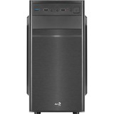 Aerocool CS-103 Mini Tower Negro, Cajas de torre negro, Mini Tower, PC, Negro, micro ATX, Mini-ITX, Acrilonitrilo butadieno estireno (ABS), SPCC, 15,6 cm