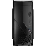 Aerocool CS‐1102 Midi Tower Negro, Cajas de torre negro, Midi Tower, PC, Negro, ATX, micro ATX, Mini-ATX, Acero, 15 cm